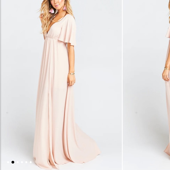 Show me your mumu Faye Flutter Maxi Dress NWT - Picture 3 of 4